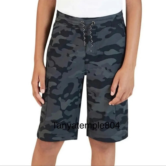 Weatherproof vintage cargo shorts Gym School Uniform Shorts Large 14/16 - Picture 1 of 10